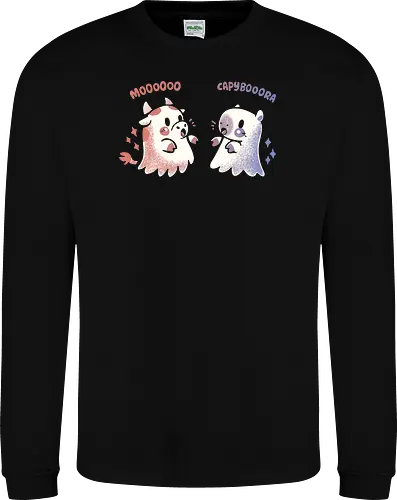 Spooky Capy and Cow 