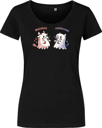 Spooky Capy and Cow 