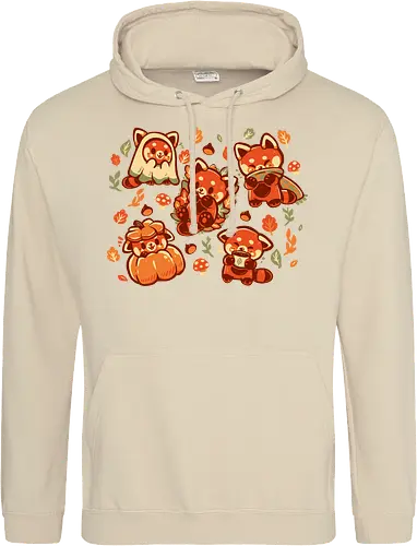 Red Panda Autumn Time