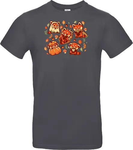 Red Panda Autumn Time