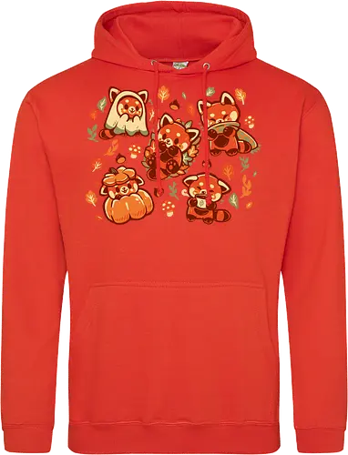 Red Panda Autumn Time