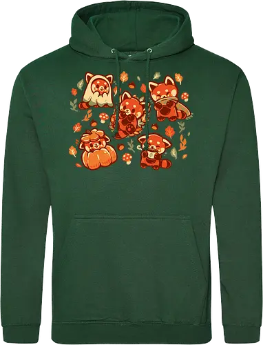 Red Panda Autumn Time