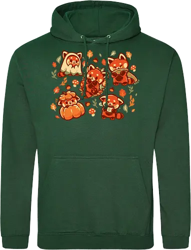 Red Panda Autumn Time