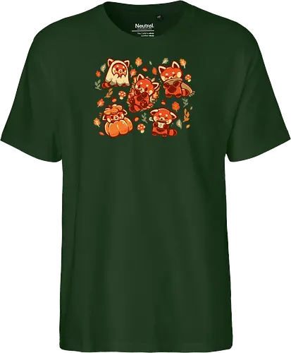 Red Panda Autumn Time