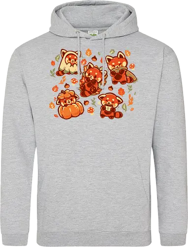 Red Panda Autumn Time