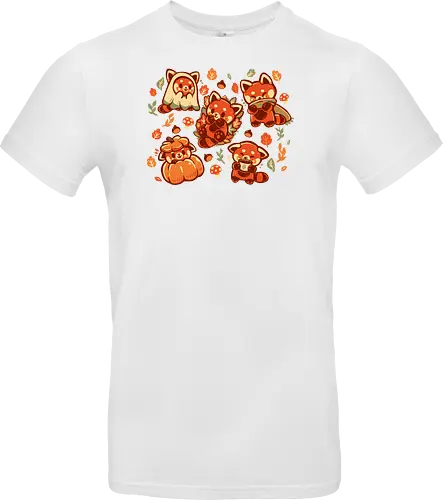 Red Panda Autumn Time