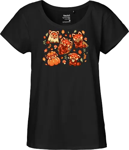 Red Panda Autumn Time