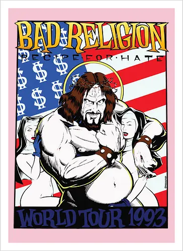 Bad Religion – Recipe for Hate World Tour 1993 – Loja MacacoRato