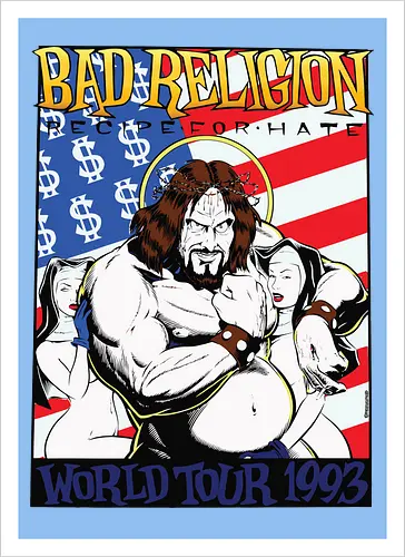 Bad Religion – Recipe for Hate World Tour 1993 – Loja MacacoRato