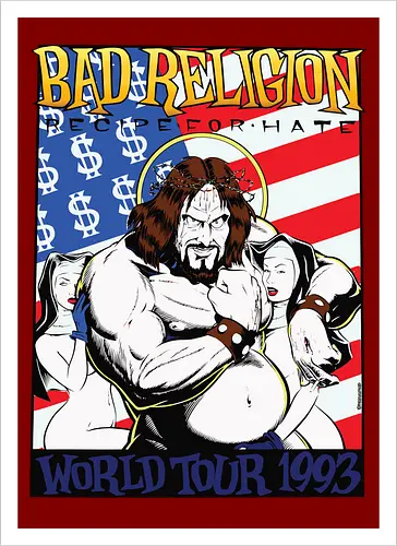 Bad Religion – Recipe for Hate World Tour 1993 – Loja MacacoRato