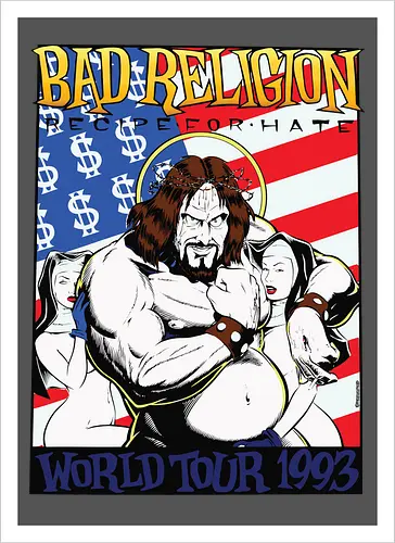 Bad Religion – Recipe for Hate World Tour 1993 – Loja MacacoRato