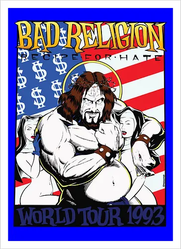 Bad Religion – Recipe for Hate World Tour 1993 – Loja MacacoRato