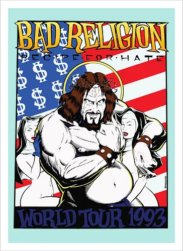 Bad Religion – Recipe for Hate World Tour 1993 – Loja MacacoRato