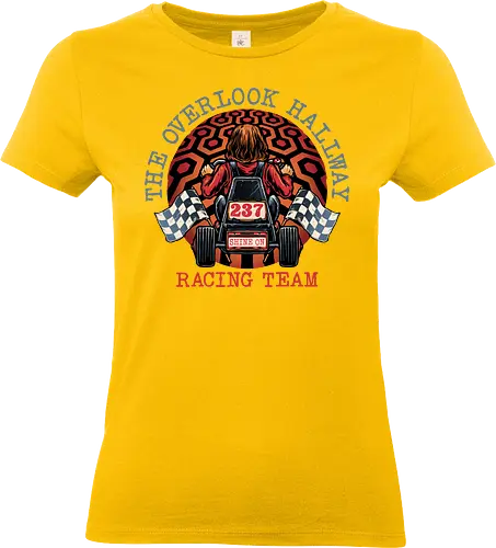Overlook Racing - Movie, film, horror, funny, humor, racing, thriller, Halloween, psychological - Standard T-Shirt (Women)