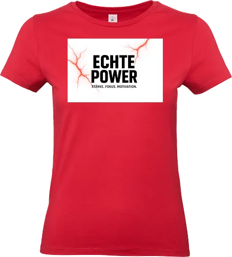 Hubert(DER ECHTE) - Hubert, Echte Power, Motivation, Stärke, Fokus, Training, Fitness, Sport, Gym, Bodybuilding, Krafttraining, Disziplin, Ausdauer, Power, Workout, Sportler, Lifestyle, Energie, Athlet, Motivation Wear, Fitness Kleidung - Standard T-Shirt (Women)