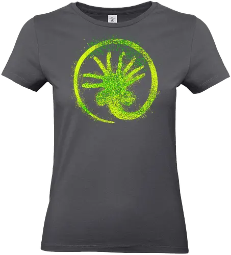 Facehugger Circle - Facehugger, Weyland Yutani, Nostromo, Alien - Standard T-Shirt (Women)