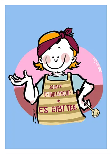 Schatz, ich hab gekocht...
