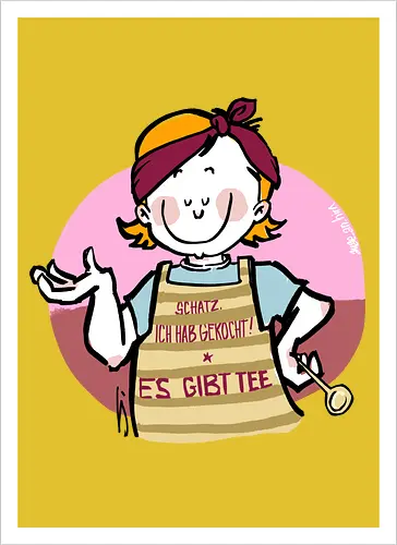 Schatz, ich hab gekocht...