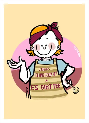 Schatz, ich hab gekocht...