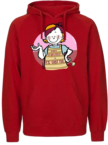Schatz, ich hab gekocht... - Ringelpullisprüche, Ringeldinger, streifenweise, Spruch, Weisheit, Motivation, Ringelpulli, SprücheShirt, Cartoon Illustration, Statement, Handgezeichnet, Humor, Selbstironie, Streifenpulli, Spruchshirt, deutsch - Fairtrade Hoodie