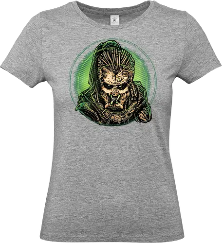 Origin of the Hunt - Movie, film, villain, predator, creature, action, horror, hunting - Standard T-Shirt (Women)