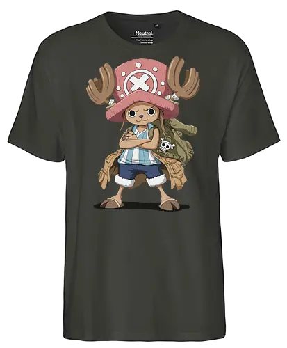 Captain Chopper's Grand Adventure - anime, manga, fan art, t-shirt design, art print, cute anime, Rumble Ball, doctor, Grand Line, geek art, stylish, iconic, Tony Tony Chopper, Chopper One Piece, Straw Hat Pirates - Fairtrade T-Shirt