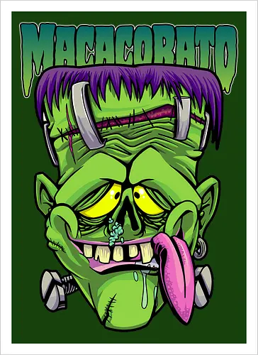 Crazy Frankenstein – Freakige und Komische Monsterkunst – Loja MacacoRato