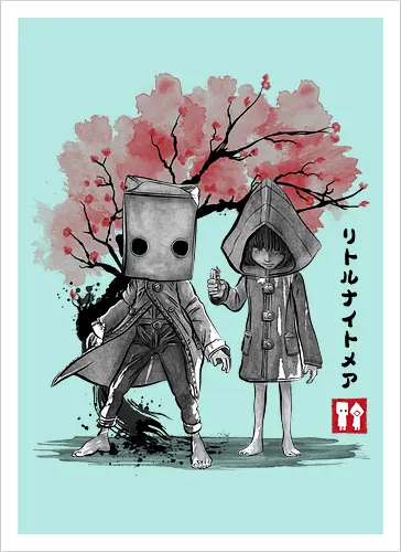 Six and Mono sumi e