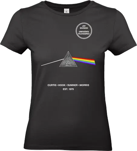 Unknown Pleasures Of The Moon - music, post punk, pop culture, parody, joke, humor, nerd, gift idea, funnytee, funny teeshirt, geek, cool, puns, sarcasm, funny slogan - Standard T-Shirt (Women)
