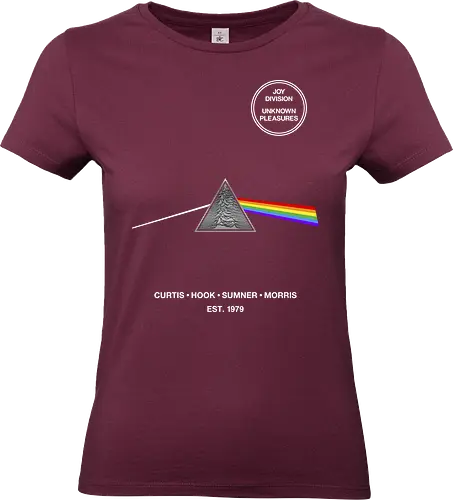 Unknown Pleasures Of The Moon - music, post punk, pop culture, parody, joke, humor, nerd, gift idea, funnytee, funny teeshirt, geek, cool, puns, sarcasm, funny slogan - Standard T-Shirt (Women)