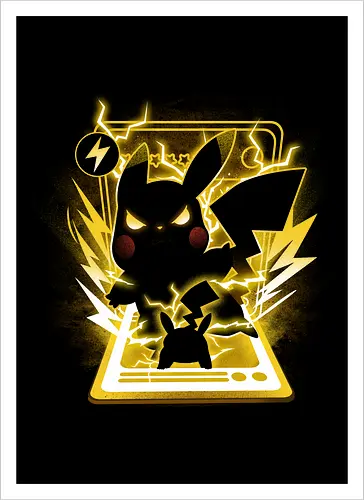 Electric Type Monster Card