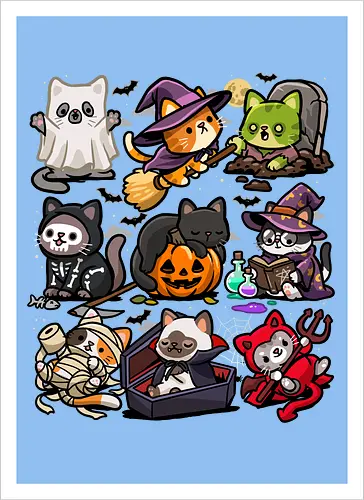 Spooky Cats