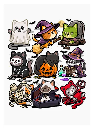 Spooky Cats