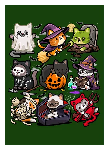 Spooky Cats