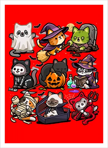 Spooky Cats