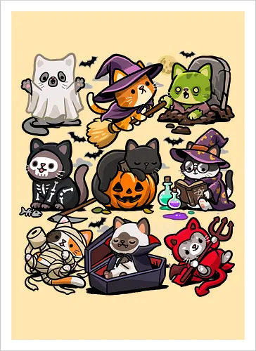 Spooky Cats