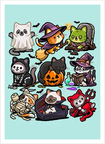 Spooky Cats
