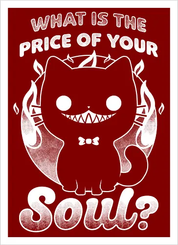Cat Buys Souls - Creepy Demon Pet
