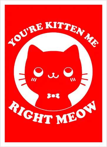 Cat Ironic Sarcastic Pun 