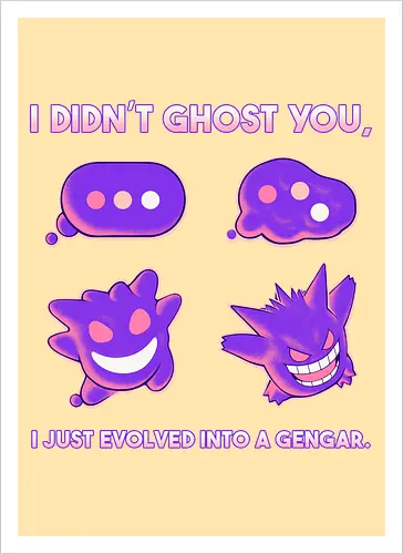 I Didn't Ghost You