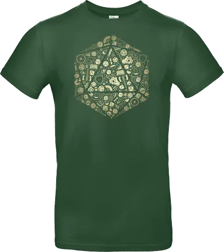 Pen and Paper d20 Doodle