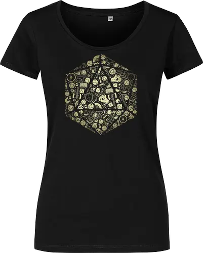 Pen and Paper d20 Doodle