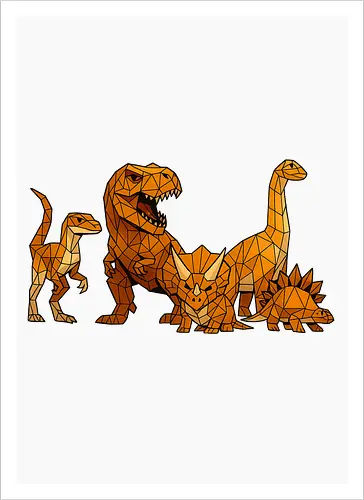 Polygon Dinos