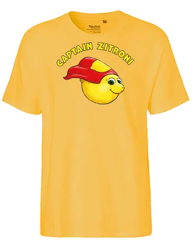 Captain Zitroni - Fairtrade T-Shirt