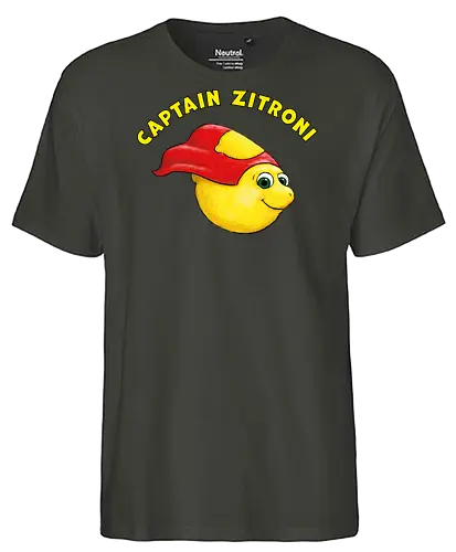 Captain Zitroni - Fairtrade T-Shirt