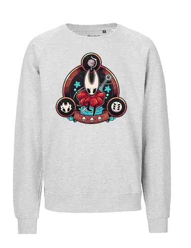 Hornet Triad - games, indie games, hornet, silksong, Bug Knight, silk song, hollow, metroidvania - Fairtrade Sweatshirt