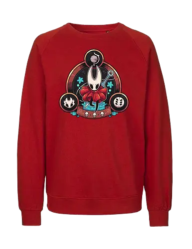 Hornet Triad - games, indie games, hornet, silksong, Bug Knight, silk song, hollow, metroidvania - Fairtrade Sweatshirt