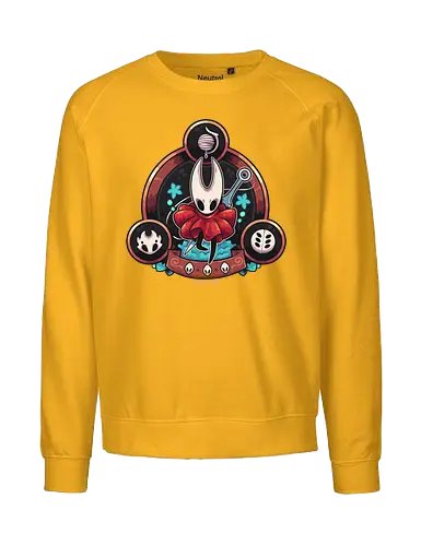 Hornet Triad - games, indie games, hornet, silksong, Bug Knight, silk song, hollow, metroidvania - Fairtrade Sweatshirt