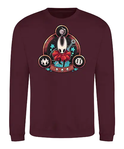 Hornet Triad - games, indie games, hornet, silksong, Bug Knight, silk song, hollow, metroidvania - Sweatshirt