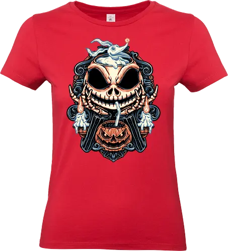 Pumpkin Juice - Horror, Halloween, animation, animated, movie, film, pumpkin - Standard T-Shirt (Women)